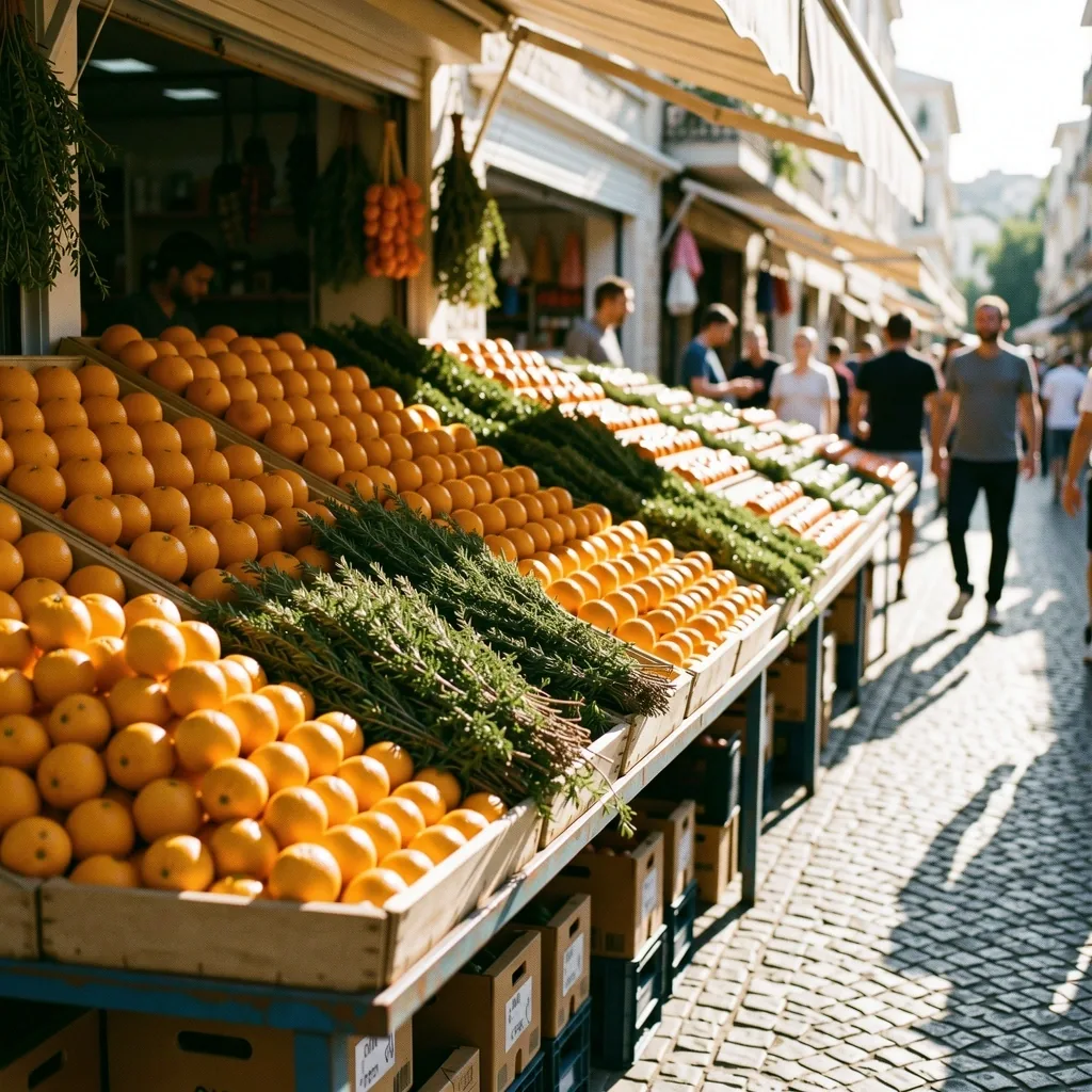 Local Athenian market