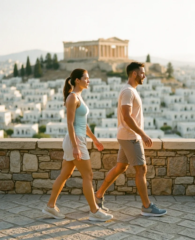 Walk and talk coaching in Athens